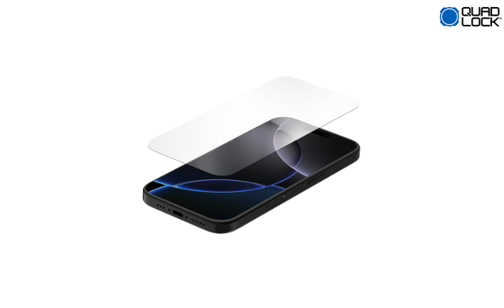 Стъклен протектор QUAD LOCK за iPhone 16 Pro 